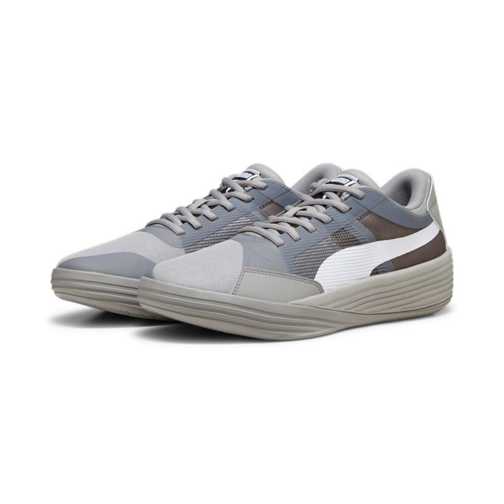 Puma Mens Clyde All-Pro Team Gray Shoes (NWT) - Picture 5 of 5